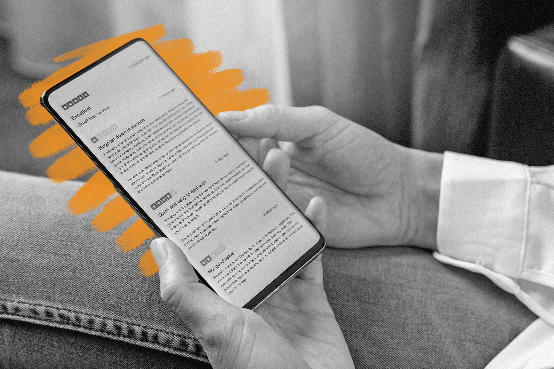 Reading customer reviews