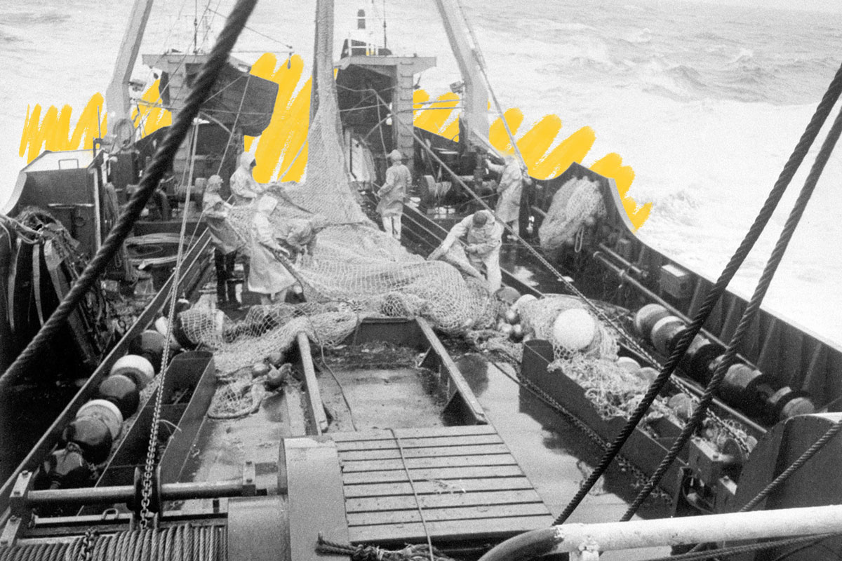 British fishing operation