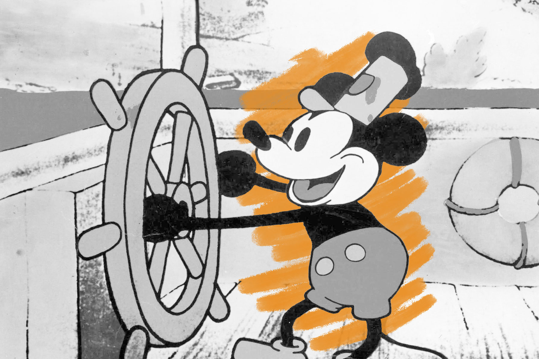 "Steamboat Willie," 1928