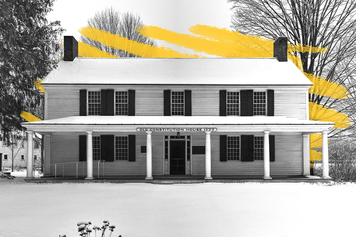 Old Constitution House in Vermont