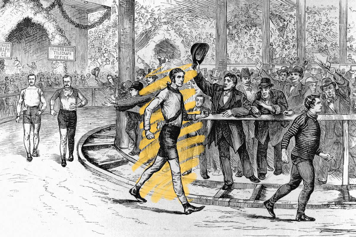 Pedestrianism competition