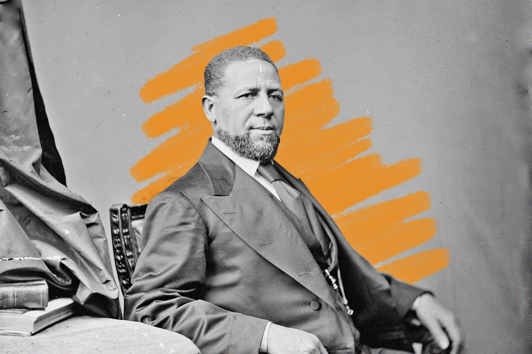 Portrait of Hiram R. Revels