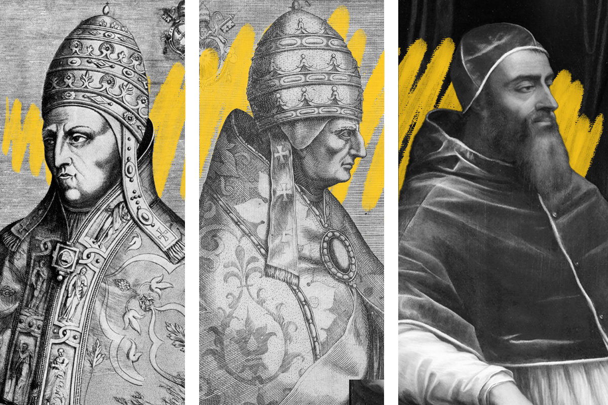 Three popes