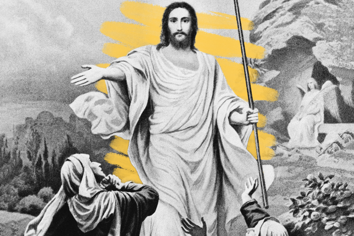 Depiction of Christ's resurrection