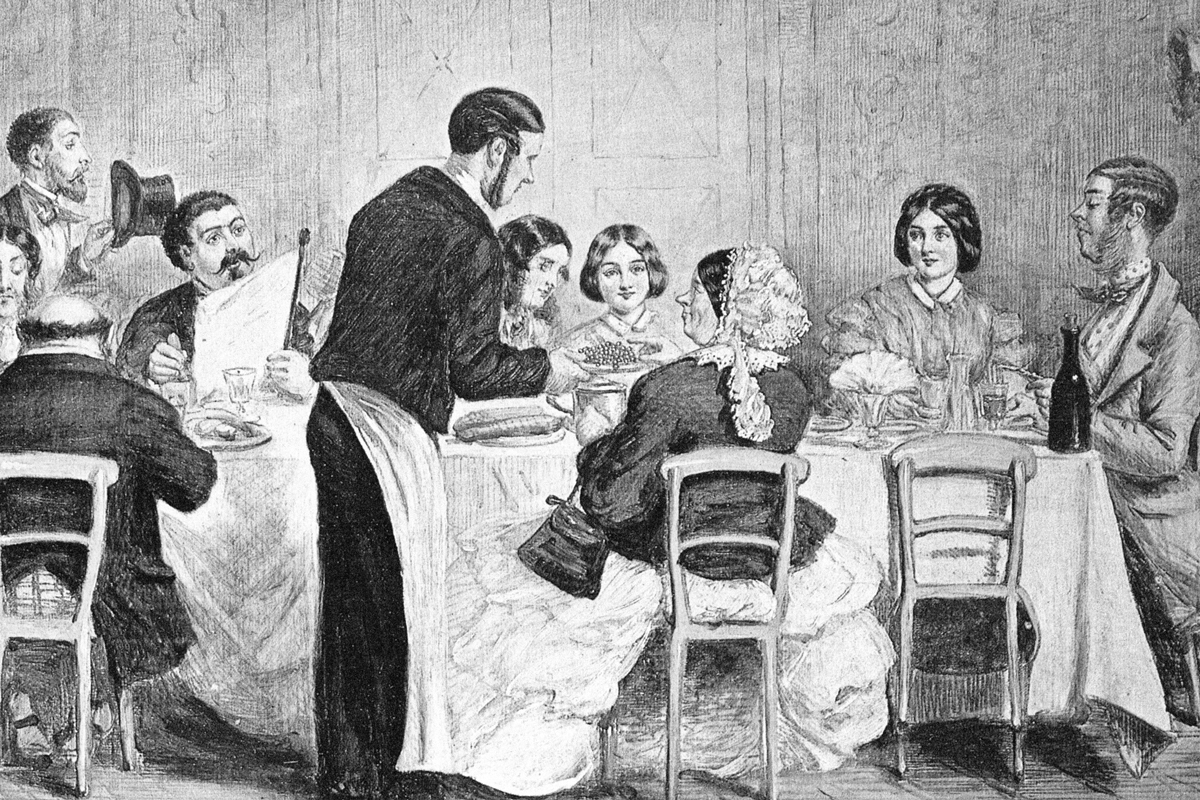 Victorian-era restaurant