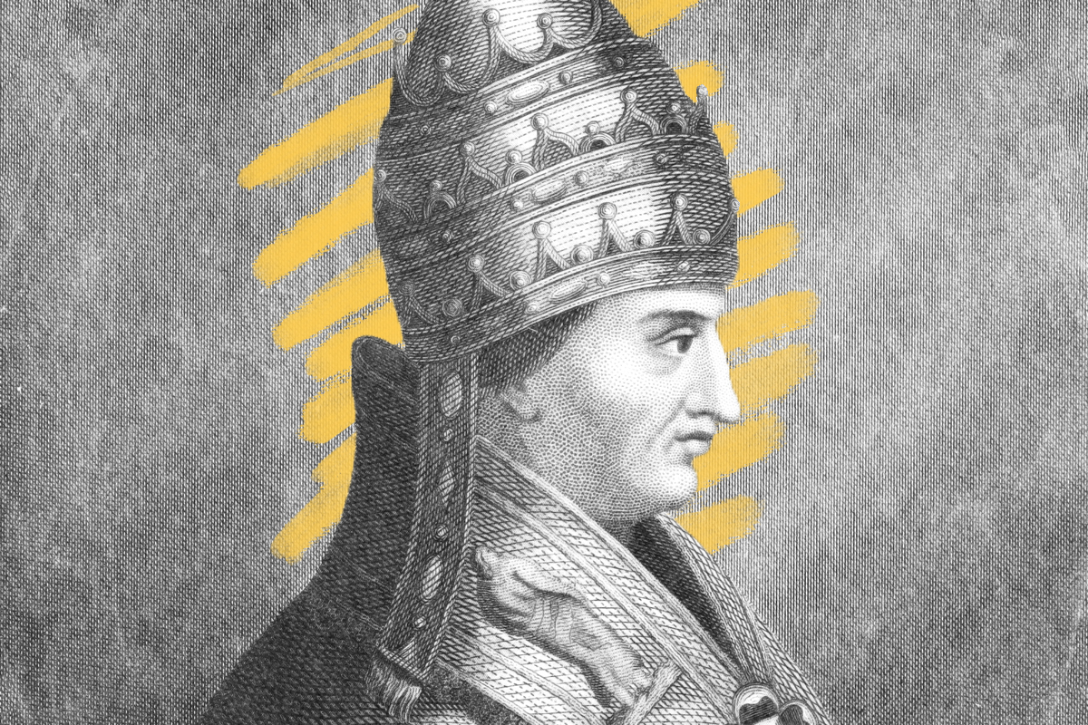 Portrait of Pope Gregory X