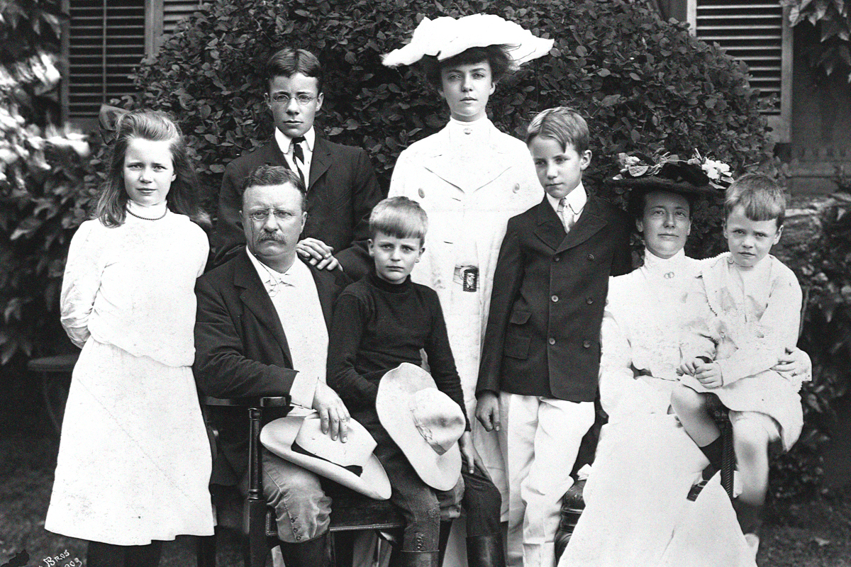 Theodore Roosevelt and family