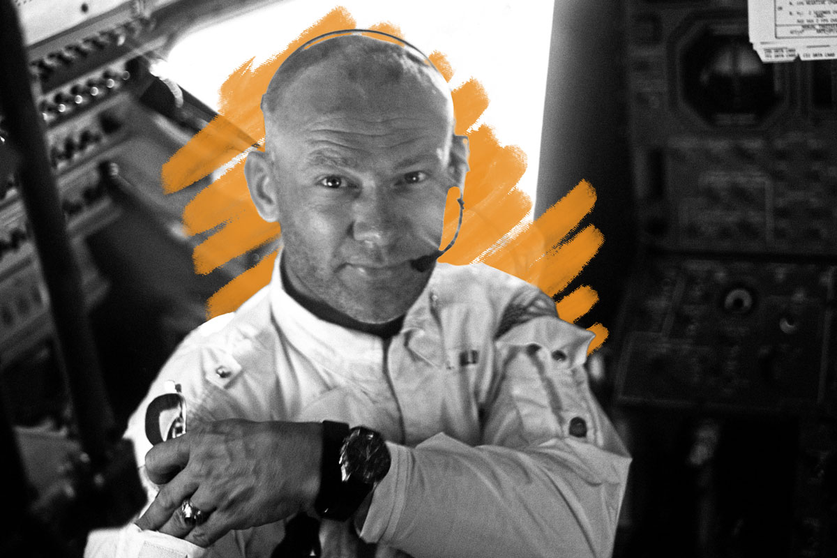 Buzz Aldrin on Apollo 11 mission