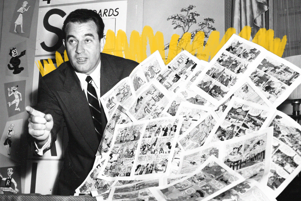 Official with approved comic books