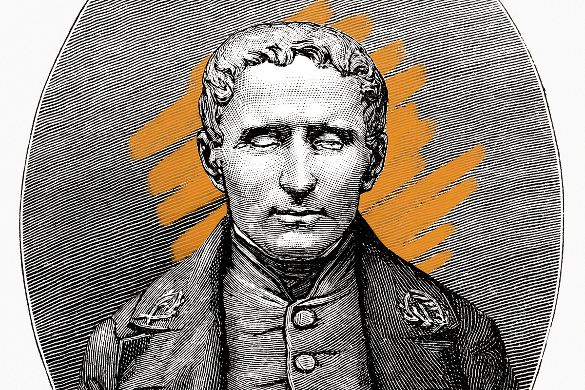 Portrait of Louis Braille
