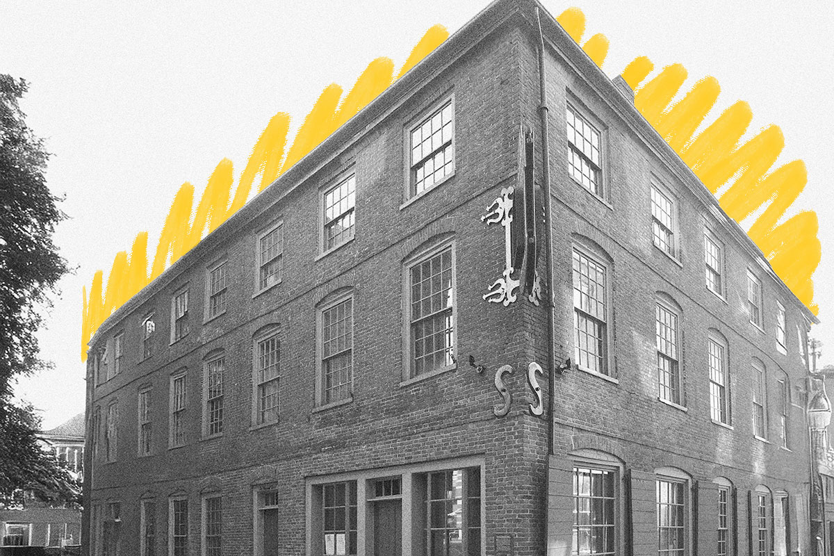 Ebenezer Hancock House in Boston