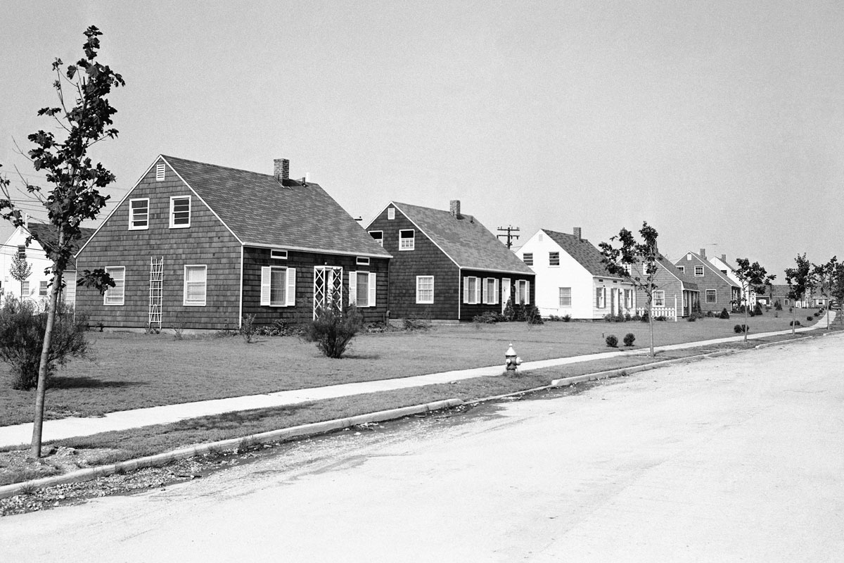 Levittown, New York, circa 1947