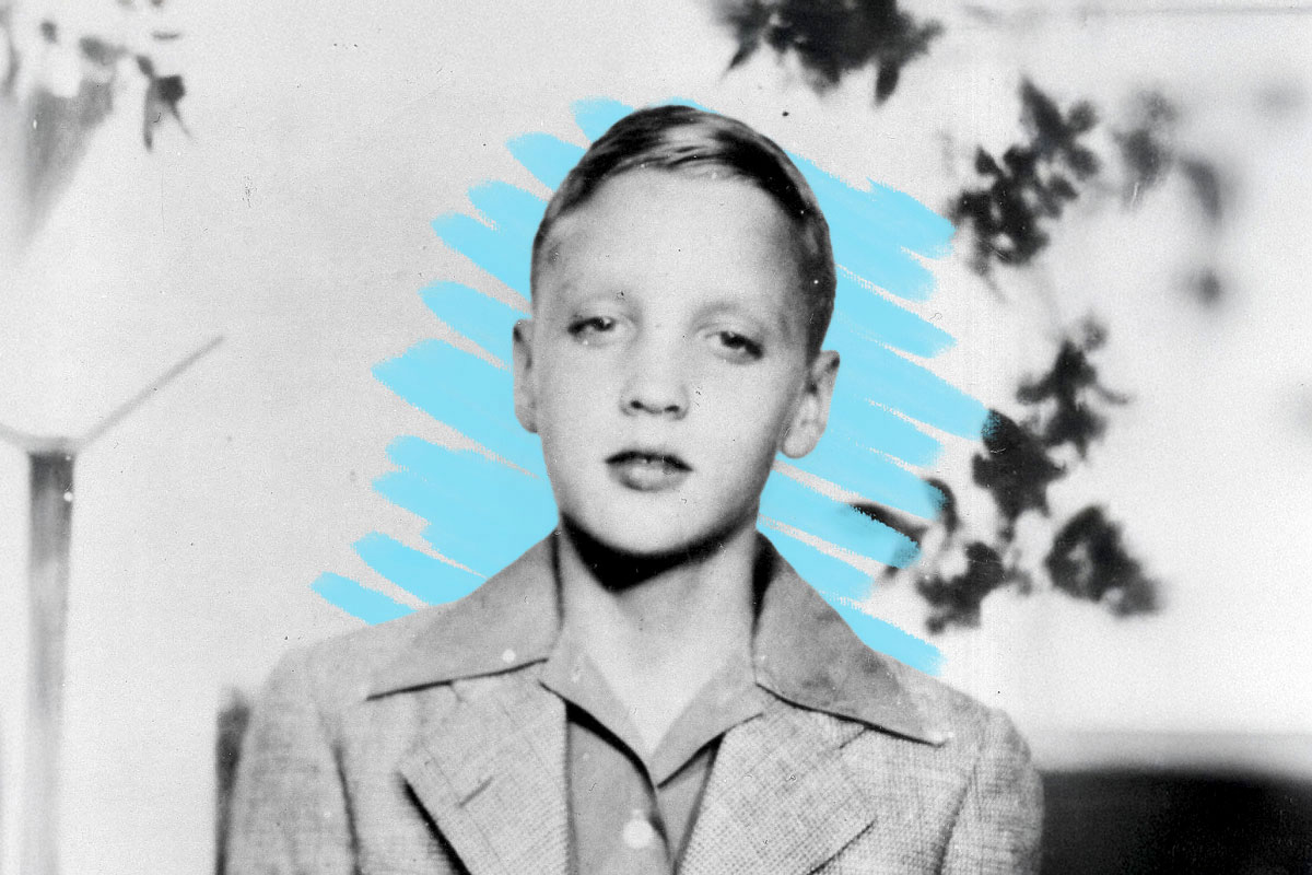 Young Elvis Presley, 1947