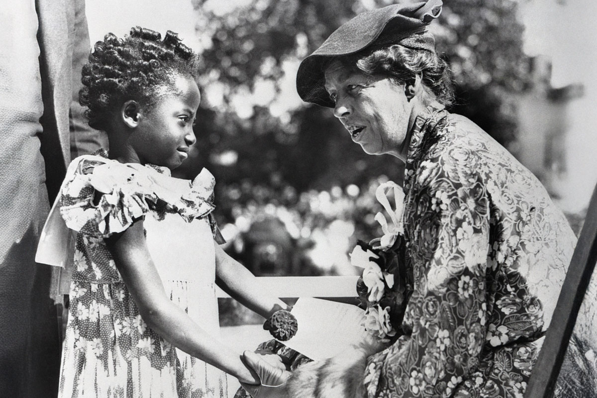 First Lady Eleanor Roosevelt, 1935
