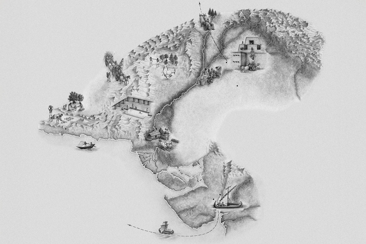 Map of Indus Valley civilization