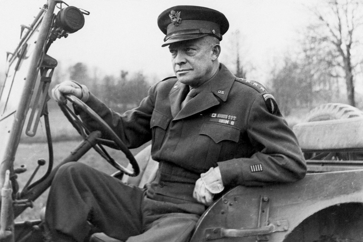 General Dwight D. Eisenhower, 1944