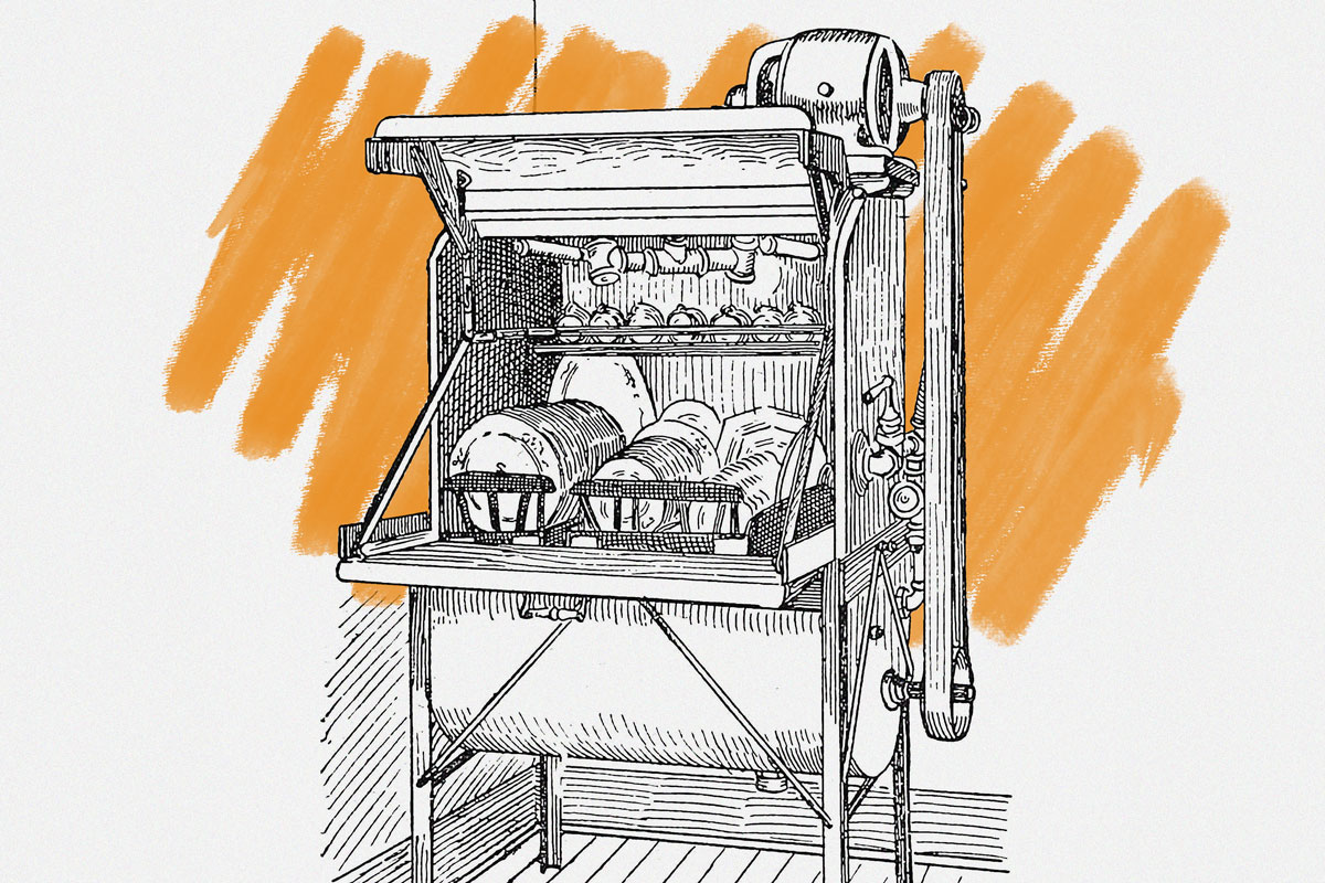 Josephine Cochrane's dishwasher, 1908