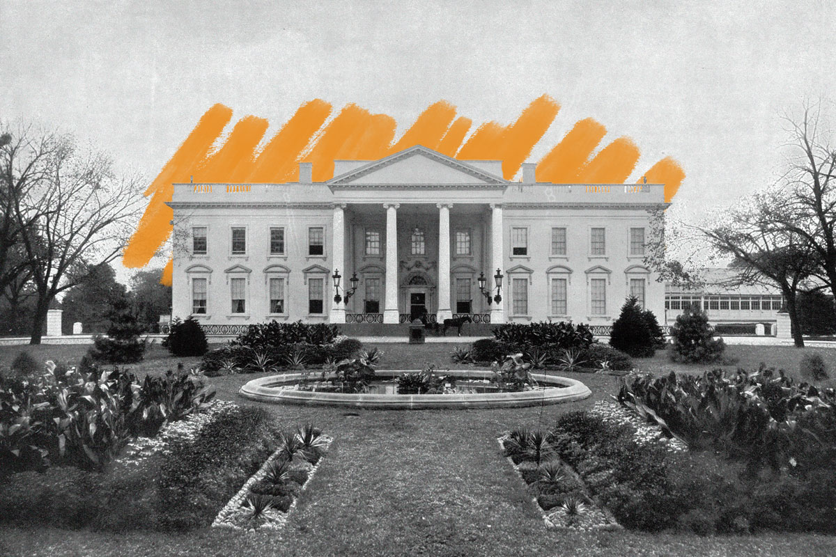 The White House, 1900
