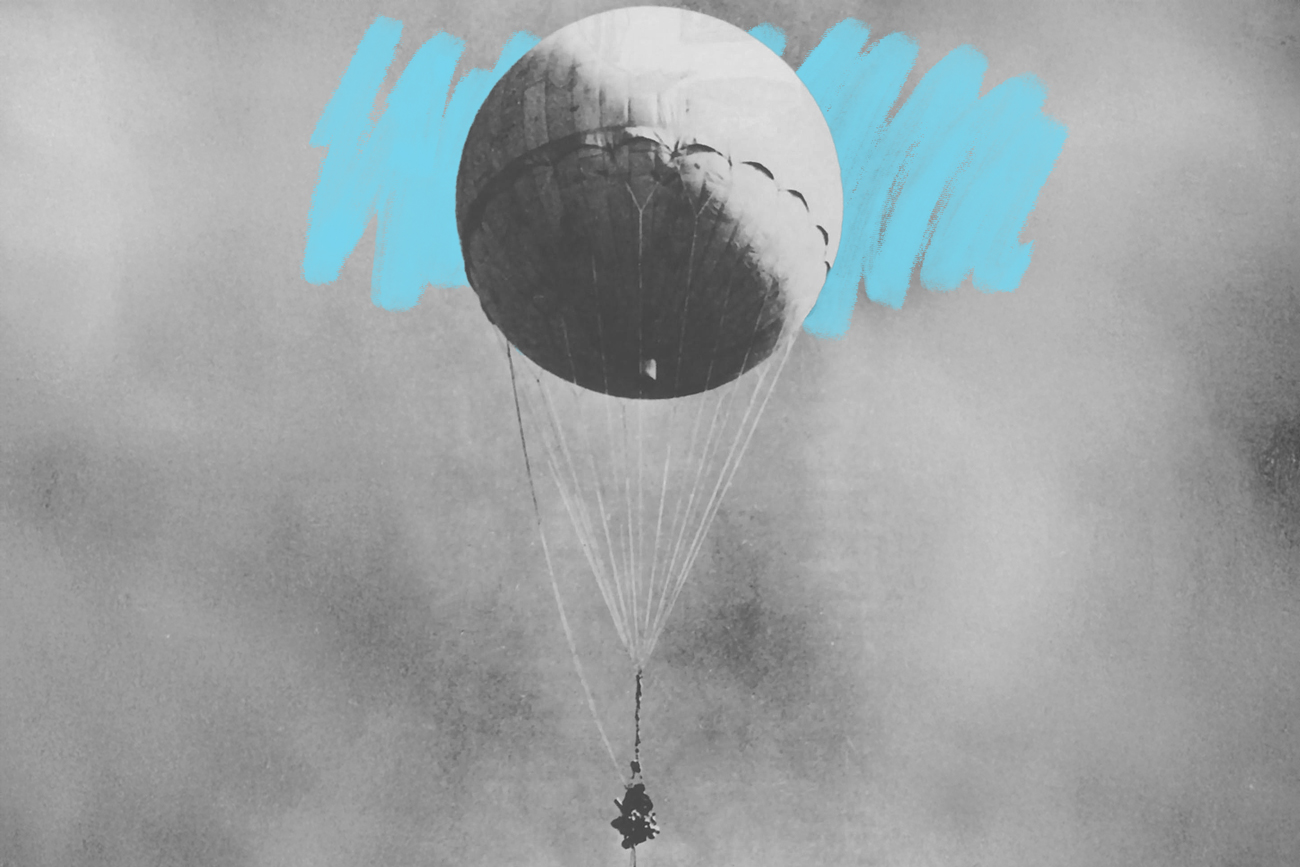 Japanese fu-go balloon bomb